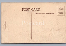 Load image into Gallery viewer, Vintage-style postcard with text and stamp design on a beige background
