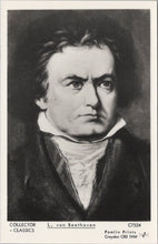 Load image into Gallery viewer, Music Postcard - Ludwig van Beethoven, German Composer SW17694
