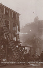 Load image into Gallery viewer, Kent Postcard - The Great Fire, Denniss Paine &amp; Co, Maidstone SW19248
