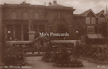 Load image into Gallery viewer, Wiltshire Postcard - War Memorial, Salisbury  SW19257
