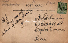 Load image into Gallery viewer, London Postcard - F.W.Snewin Dairy Farmer, 329 Lea Bridge Road SW19265
