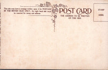 Load image into Gallery viewer, Vintage-style postcard with decorative elements and text on a beige background
