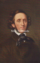 Load image into Gallery viewer, Music Postcard - German Composer Felix Mendelssohn-Bartholdy SW19556
