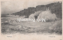Load image into Gallery viewer, Sussex Postcard -  A Rough Day, Hastings  SW20388
