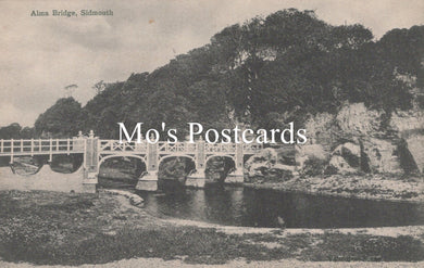 Devon Postcard - Alma Bridge, Sidmouth   SW18664