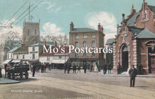 Load image into Gallery viewer, Lincolnshire Postcard - Grimsby Market Place   SW18676
