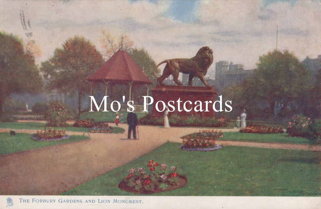 Berkshire Postcard - Reading, The Forbury Gardens and Lion Monument  SW18682