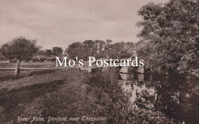 Northamptonshire Postcard - River Nene, Denford, Near Thrapston  SW18696
