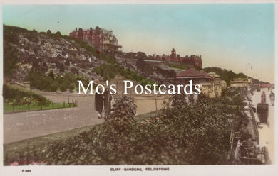 Suffolk Postcard - Felixstowe, Cliff Gardens   SW18768