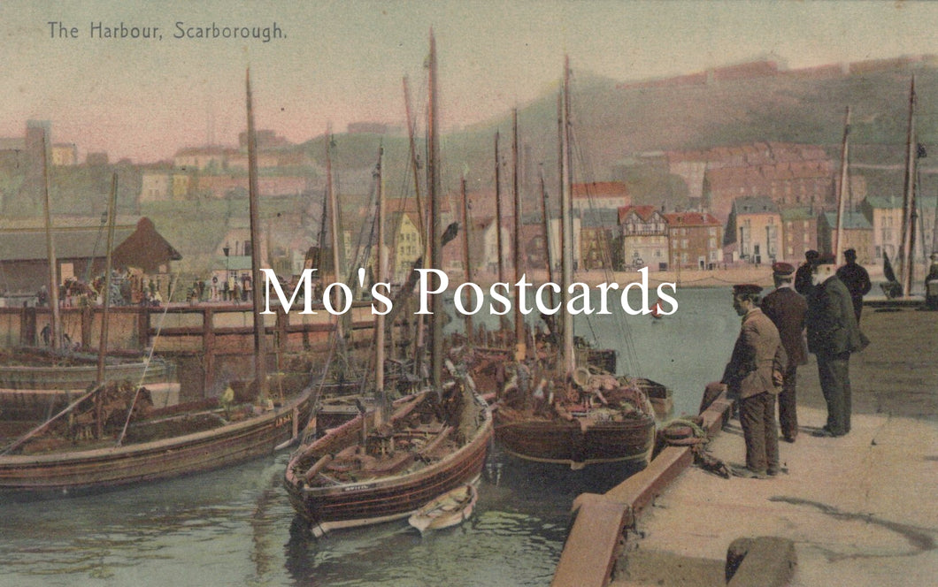 Yorkshire Postcard - Scarborough Harbour   SW18782