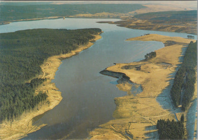 Northumberland Postcard - Aerial View of Kielder Water  SW17118