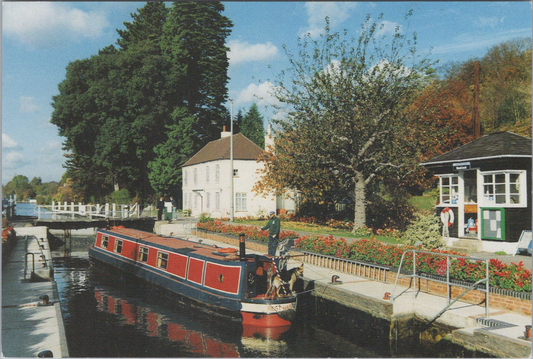 Oxfordshire Postcard - Marsh Lock, Henley-On-Thames  SW17119