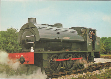 Railways Postcard - R.S.H.0-6-0 Saddle Tank No 150 Warrington SW17141