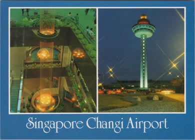 Singapore Postcard - Views of Changi Airport    SW17148