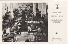 Load image into Gallery viewer, Television History Postcard - Golden Jubilee of BBC External Services SW18056
