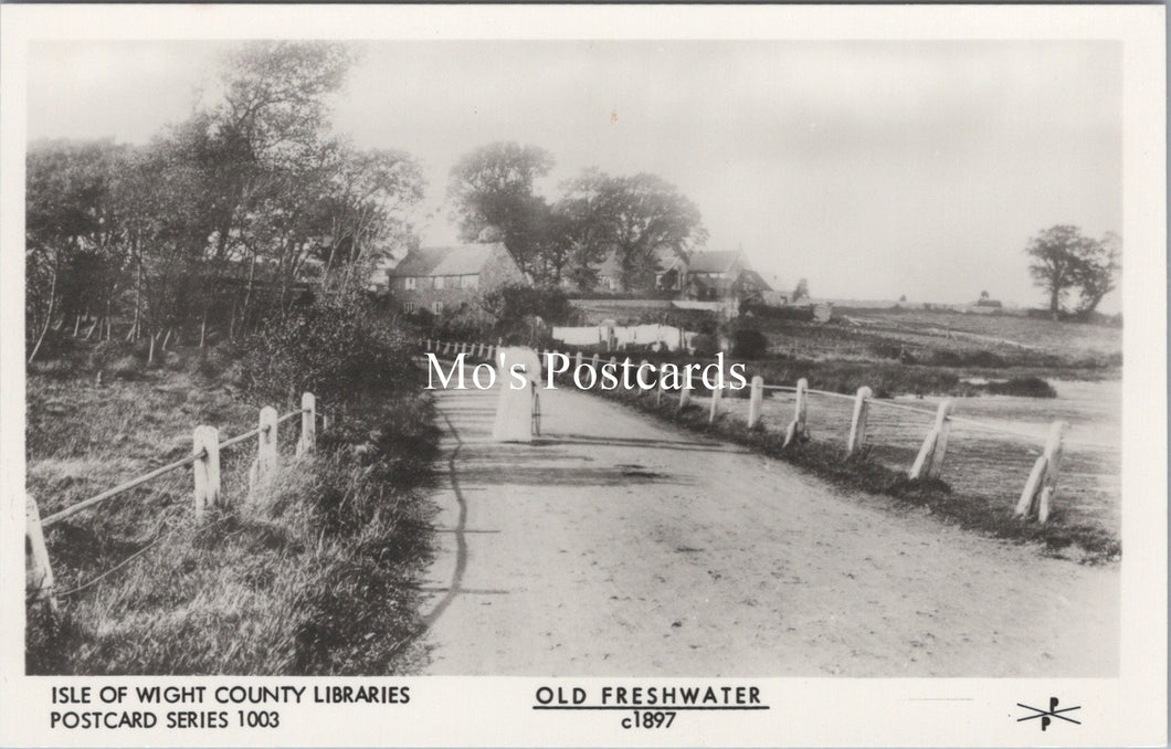 Isle of Wight Postcard - Old Freshwater c1897 - SW18057