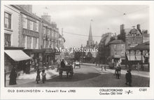 Load image into Gallery viewer, Co Durham Postcard - Old Darlington, Tubwell Row c1905 - SW18060
