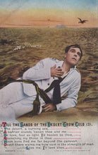Load image into Gallery viewer, Bamforth Song Card Postcard - Till The Sands of The Desert Grow Cold (3) SW18831 

