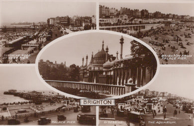 Sussex Postcard - Views of Brighton   SW18834
