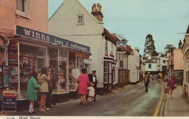 Hampshire Postcard - Winns Shop, High Street, Hythe SW18841