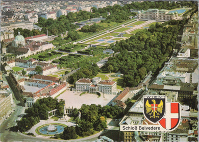 Austria Postcard - Vienna, Schloss Belvedere  SW16936