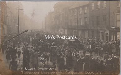 Yorkshire Postcard - Funeral Late Mayor, Councillor Ellis, J.P - BH2127