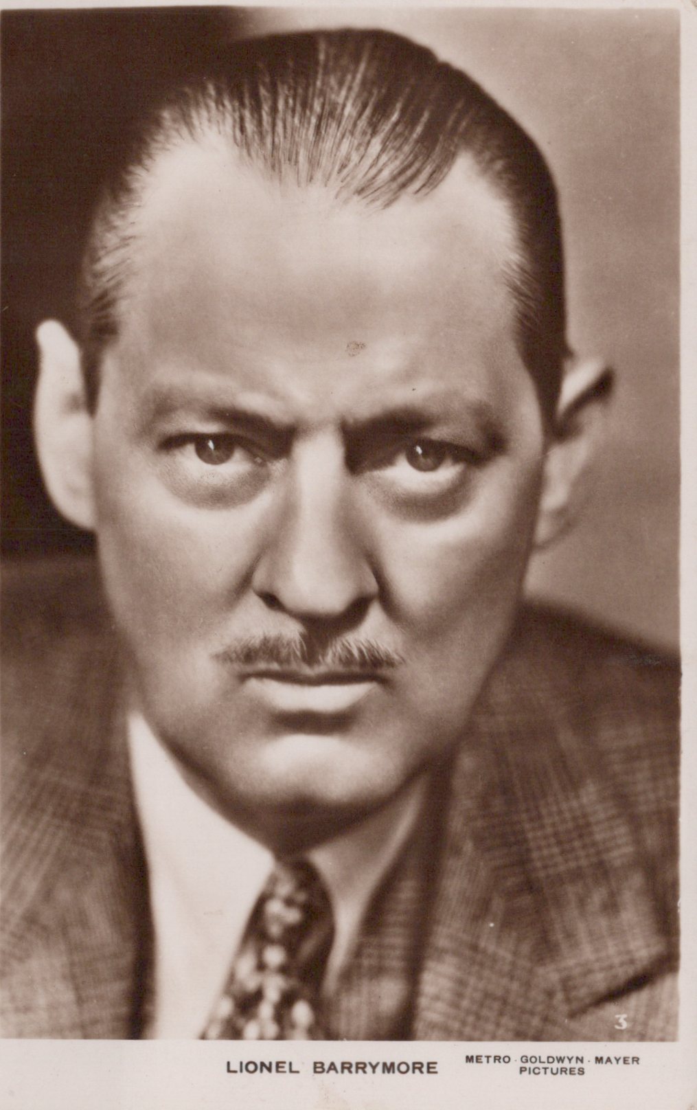 Film Star Postcard - American Actor Lionel Barrymore  W18644