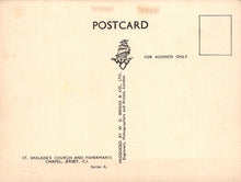 Load image into Gallery viewer, Jersey Postcard - St Brelade&#39;s Church and Fisherman&#39;s Chapel  SW19195
