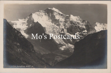 Switzerland Postcard - Die Jungfrau, Bernese Alps  SX232