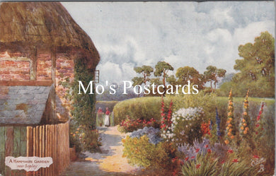 Hampshire Postcard - A Hampshire Garden Near Sopley   SX251