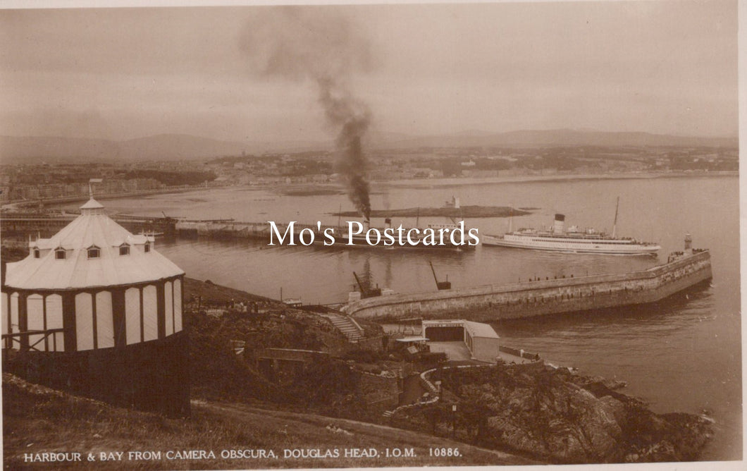 Isle of Man Postcard - Harbour and Bay View, Douglas Head  SW18569