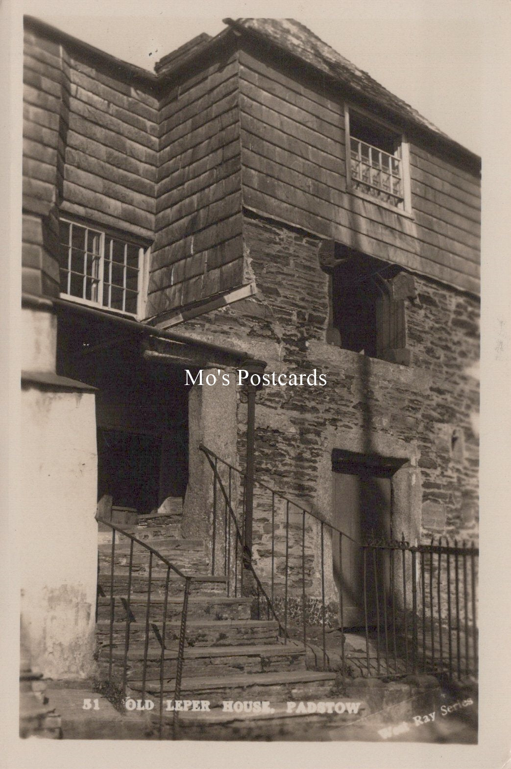 Cornwall Postcard - Old Leper House, Padstow  SW18580