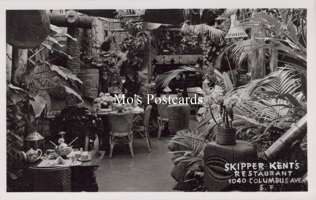 America Postcard - Skipper Kent's Restaurant, San Francisco  SW18584