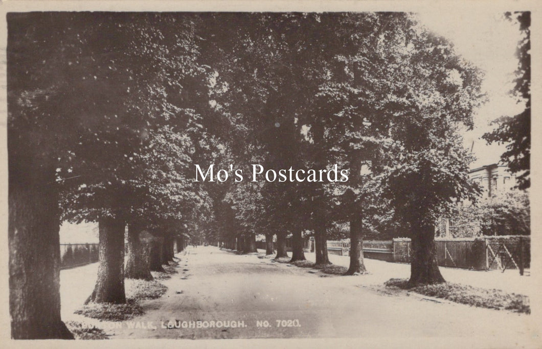 Leicestershire Postcard - Burton Walk, Loughborough  SW18598