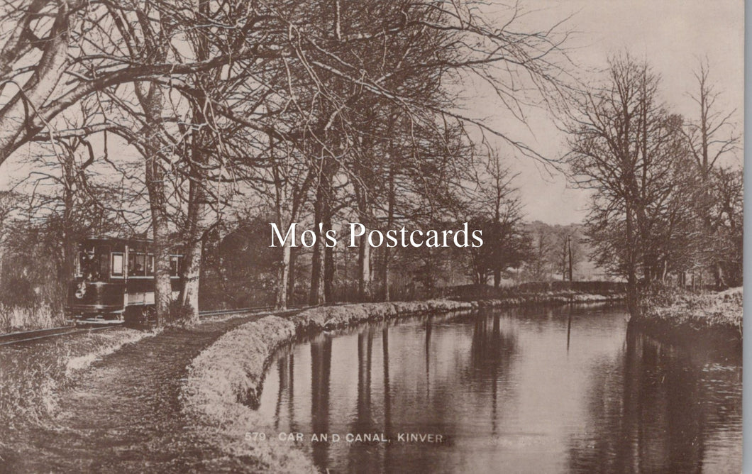 Staffordshire Postcard -Car and Canal, Kinver  SW18599 