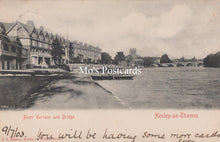 Load image into Gallery viewer, Oxfordshire Postcard - River Terrace and Bridge, Henley-on-Thames  SW19087
