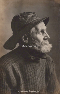 Occupations Postcard - A Staithes Fisherman Portrait  SW19095