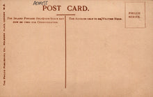 Load image into Gallery viewer, Vintage postcard with &#39;Philco&#39; branding and text on a brown background
