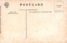 Load image into Gallery viewer, Vintage postcard with text and design elements on a beige background
