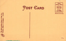 Load image into Gallery viewer, Vintage-style postcard with text and design elements on a beige background
