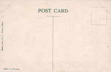 Load image into Gallery viewer, Back of a vintage postcard with &#39;POST CARD&#39; text and a line for writing address.
