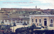 Load image into Gallery viewer, Malta Postcard - Imtarfa Barracks &amp; Museum Railway Station  SW18183
