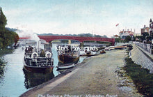 Load image into Gallery viewer, Middlesex Postcard - The Bridge and Thames, Hampton Court  SW18190
