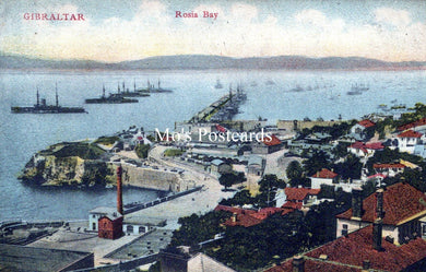 Gibraltar Postcard - Warships in Rosia Bay  SW18202