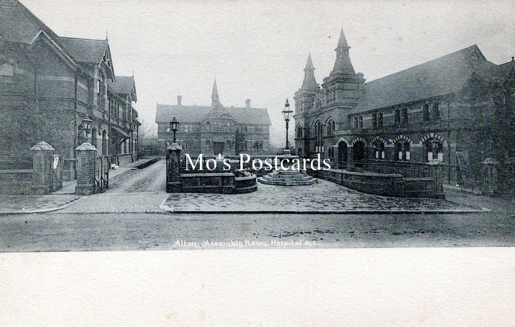 Hampshire Postcard - Alton Assembly Rooms and Hospital  SW18206