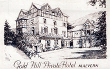 Load image into Gallery viewer, Worcestershire Postcard - Malvern, Gold Hill Private Hotel   SW18209
