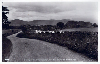 Scotland Postcard - The Road To Nethy Bridge  SW18210