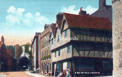 Lincolnshire Postcard - A Bit of Old Lincoln  SW18278