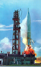 Load image into Gallery viewer, Weapons Postcard - Atlas ICBM at Cape Canaveral  SW18428
