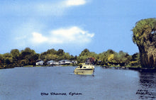 Load image into Gallery viewer, Surrey Postcard - The Thames, Egham   SW18437
